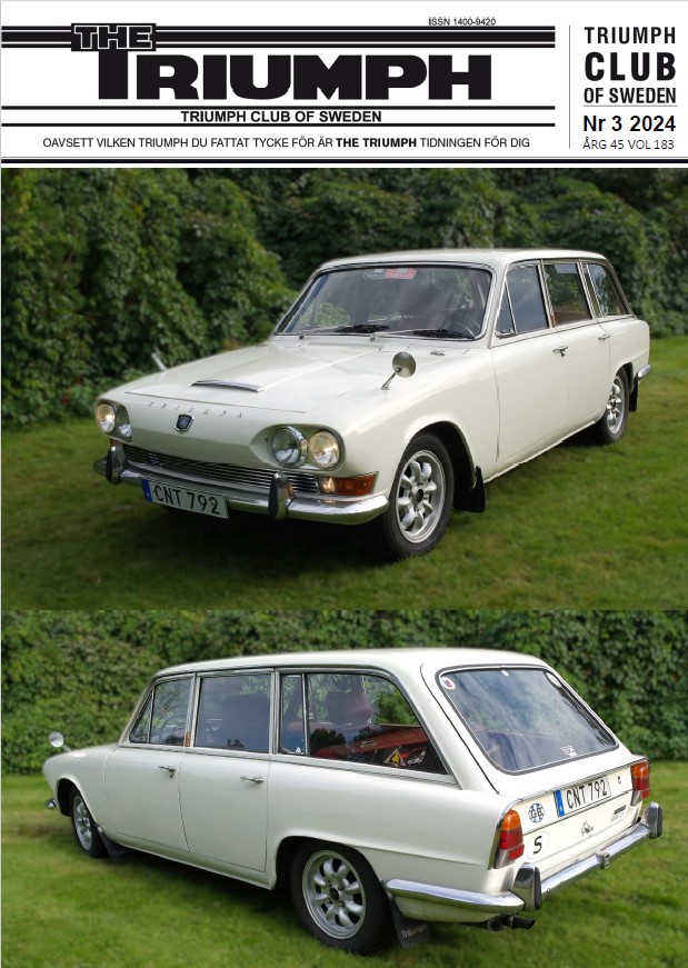 The Triumph Club of Sweden - Nr 3 2024